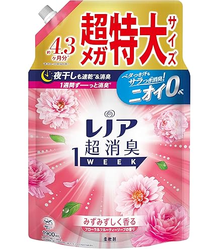 Amazon | レノア 煮沸レベル消臭 抗菌ビーズ リフレッシュフローラル